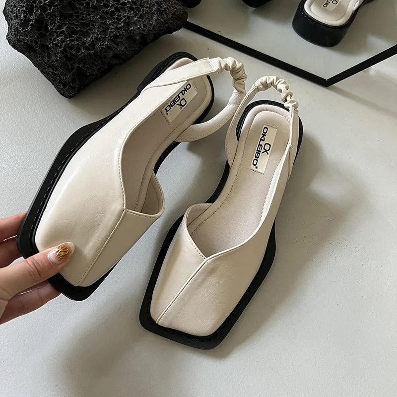 Camille - Slingback-sandály Městský Styl