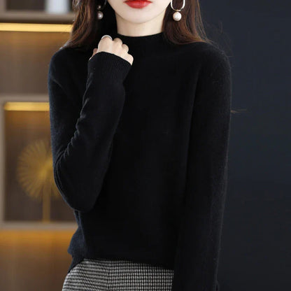 Carlotta – Elegantní pulover s vzorem pleteniny