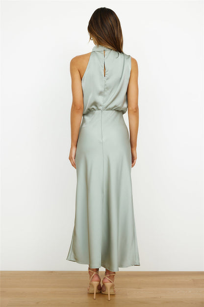 Elianna – Elegantní midi šaty s asymetrickým výstřihem