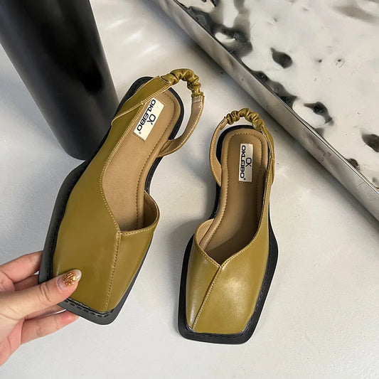 Camille - Slingback-sandály Městský Styl