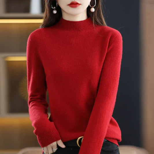 Carlotta – Elegantní pulover s vzorem pleteniny