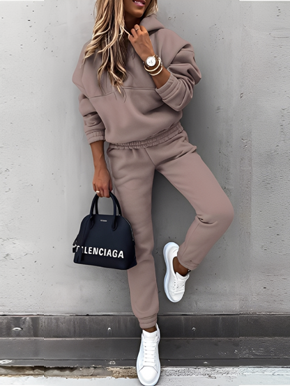 Dianna - Stylová tepláková souprava s kapucí pro ženy