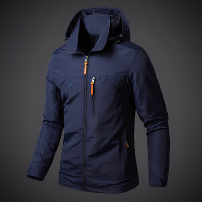 Finnegan - Ležérní outdoorová bunda s kapucí pro muže