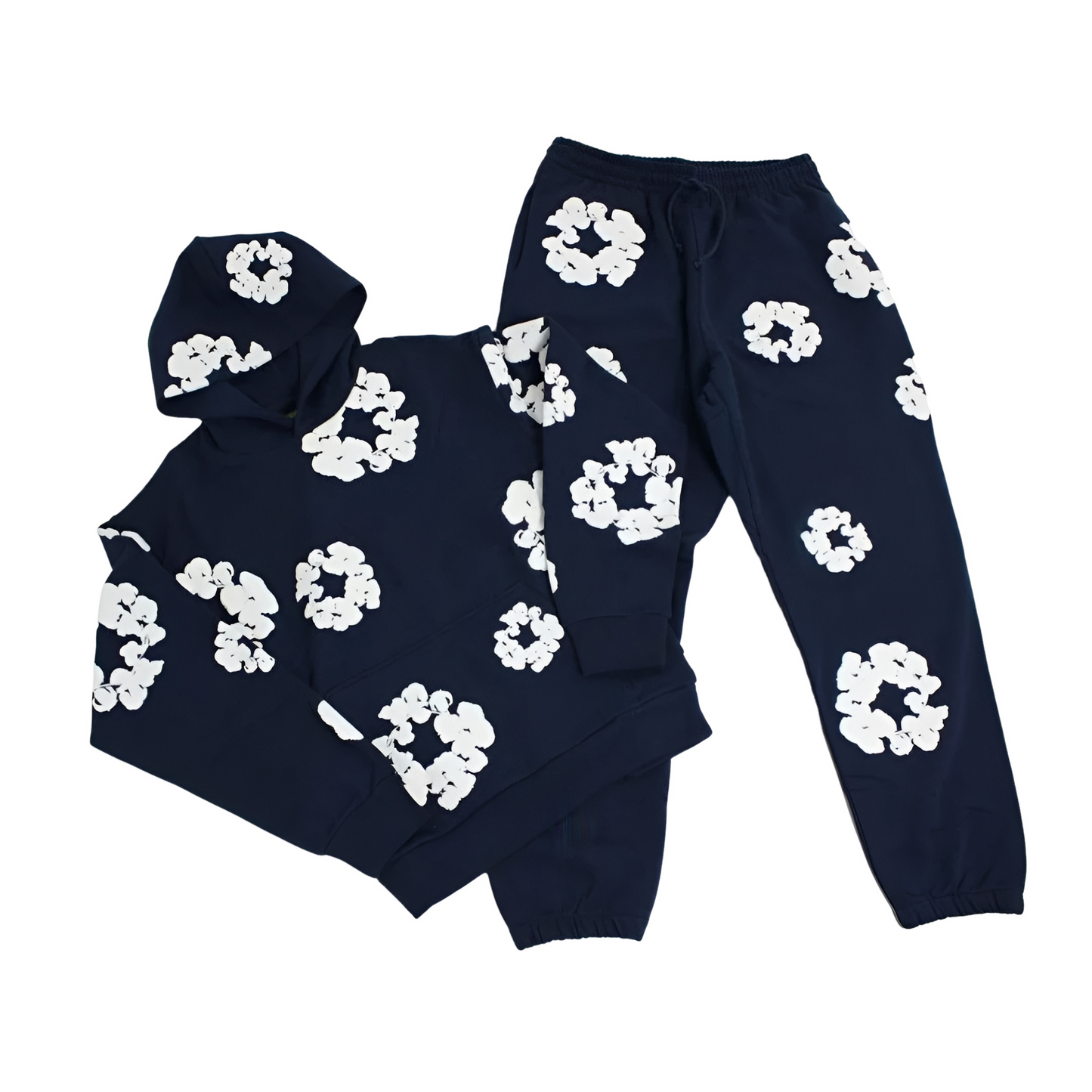 Theresa - Stylová, volně sedící souprava s květinovým vzorem pro ženy