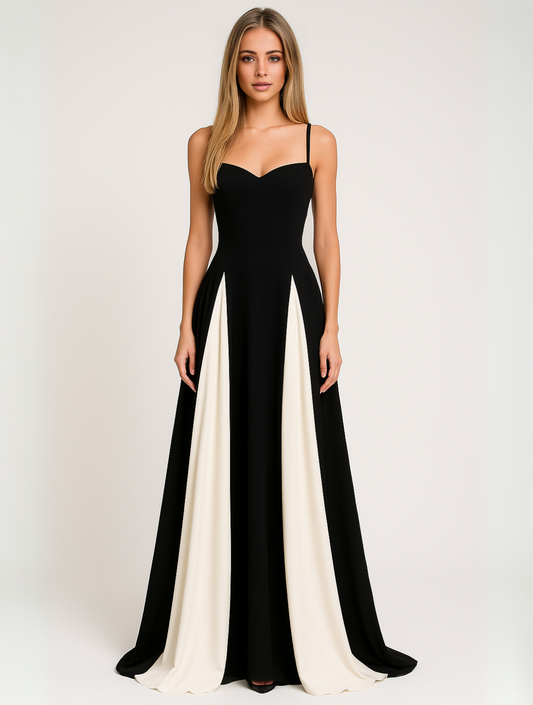 Hadas - Portofino Kontrastní Panelové Šaty Elegantní