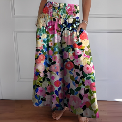 Mélissa - Pohodlné a volné dámské kalhoty