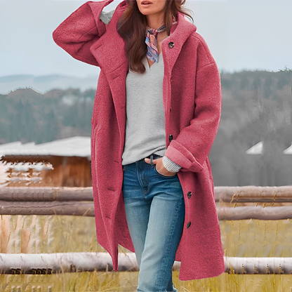 Charmaine - Stylový, teplý dlouhý kabát pro ženy