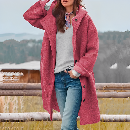 Charmaine - Stylový, teplý dlouhý kabát pro ženy