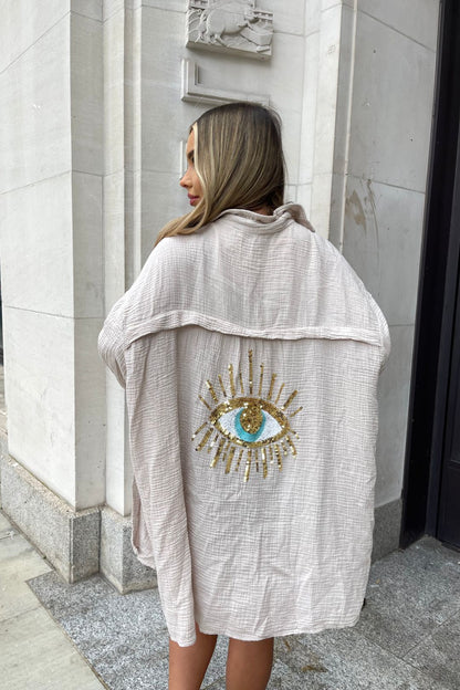 Giada – Vyšívané Kimono Oversize