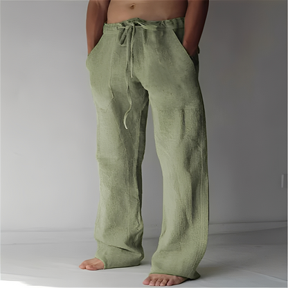 Arthur – Baggy lněné kalhoty pro muže