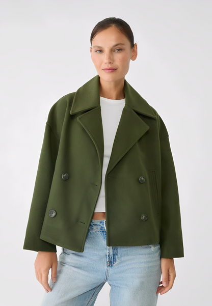 Claire – Krátká Elegantní Dvouradá Bunda