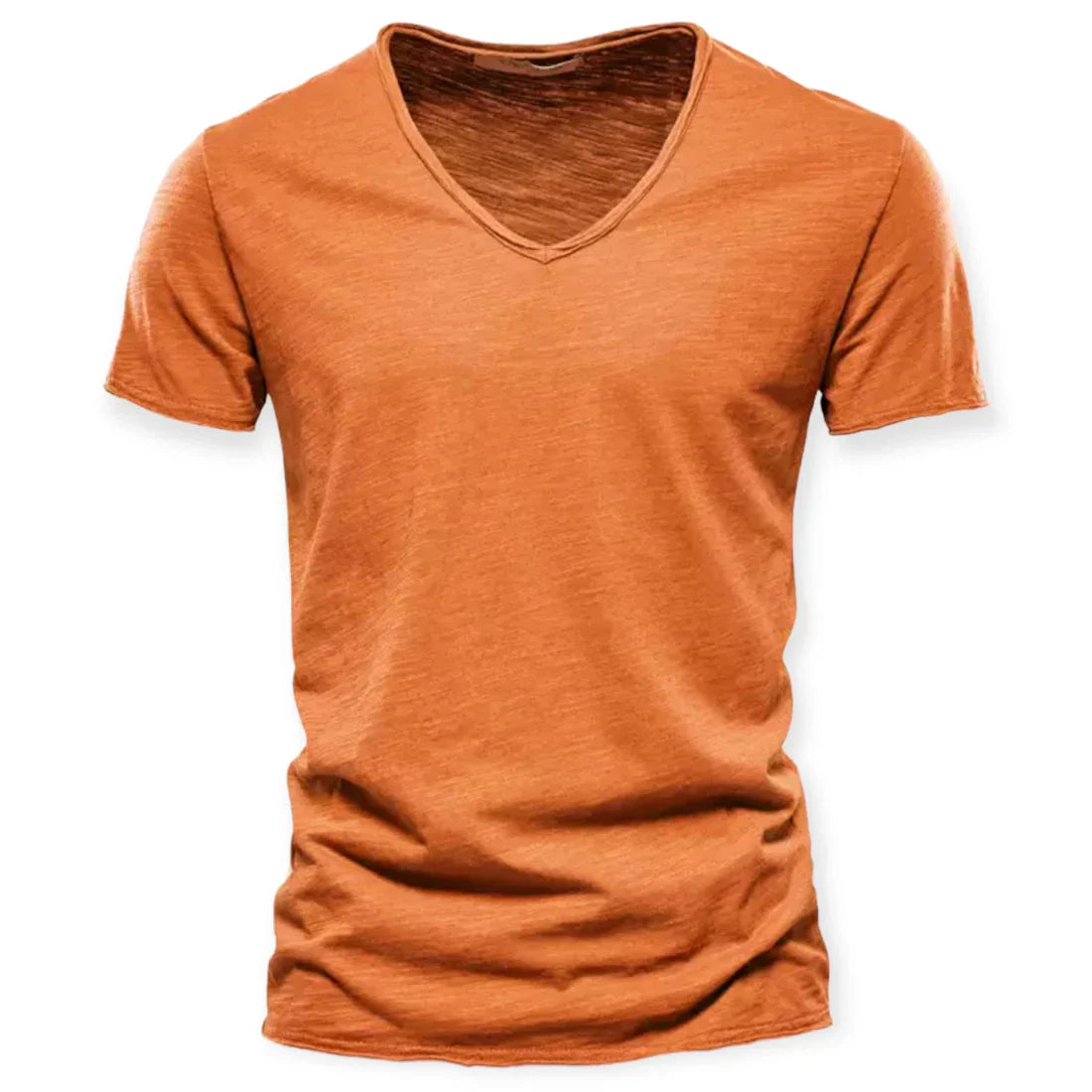 Archie - Pohodlné V-Neck Pánské Tričko Basic