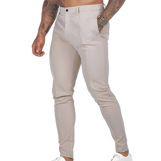Stuart - Ležérní slim-fit kalhoty pro muže