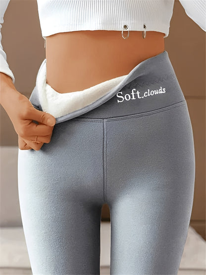 Kristeen - Slim-Fit kalhoty s měkkou podšívkou pro dámy