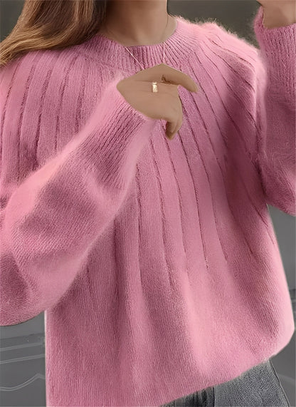 Cornelia - Ležérní, volně sedící kašmírový svetr pro ženy