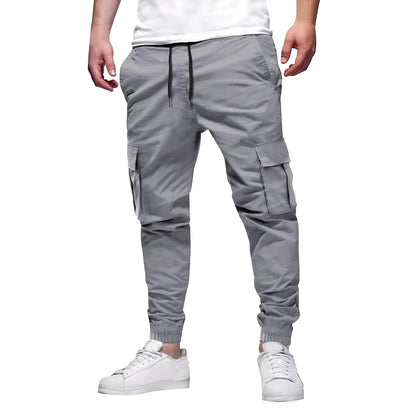 Tevin - Neformální, úzké stretch-cargokalhoty pro muže