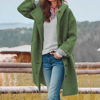 Charmaine - Stylový, teplý dlouhý kabát pro ženy