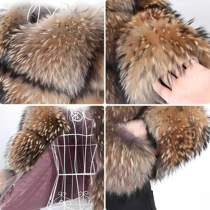 Twila - Elegantní, hustý kožešinový kabát pro ženy