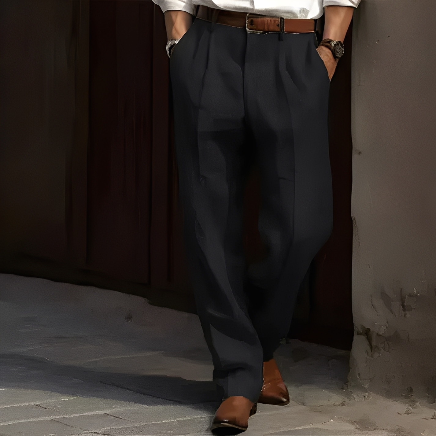 Lennart – Pánské kalhoty s pružným stylem a moderním střihem