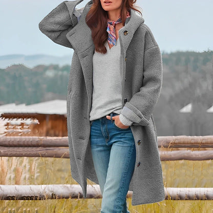 Charmaine - Stylový, teplý dlouhý kabát pro ženy