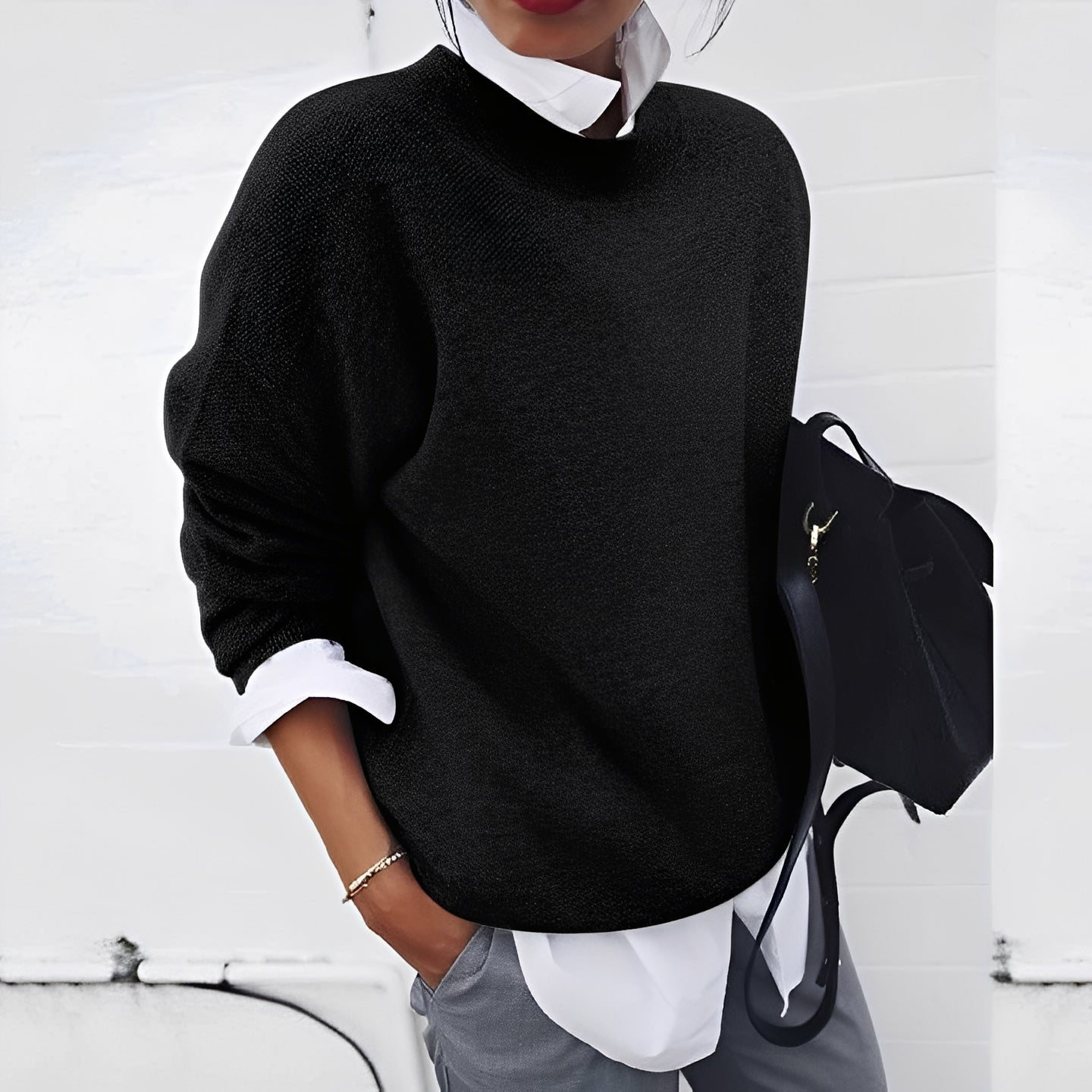 Zinnia - Stylový teplý kašmírový svetr pro ženy