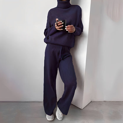 Kimberlee - Jednoduchá sada s vysokým límcem pro ženy