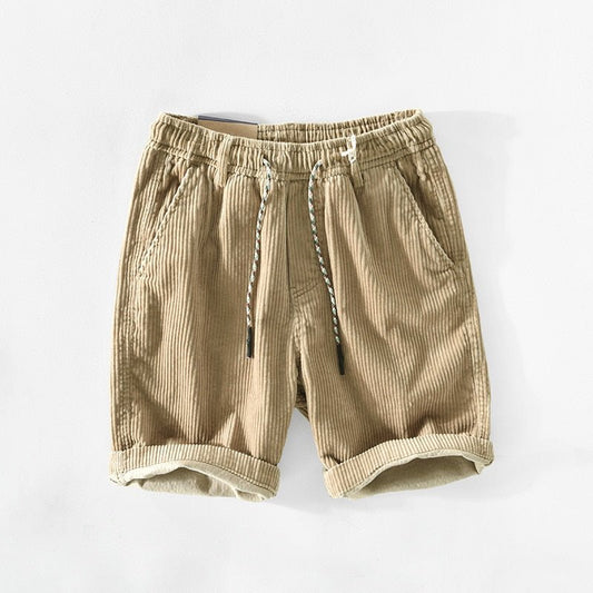 Kelvin - Ležérní, volné cordshortky pro muže